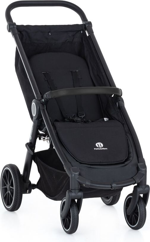 PETITE&MARS Kočárek konstrukce Street+ RWS Black + stříška letní na Street+ Summer Silver Complete - obrázek 3