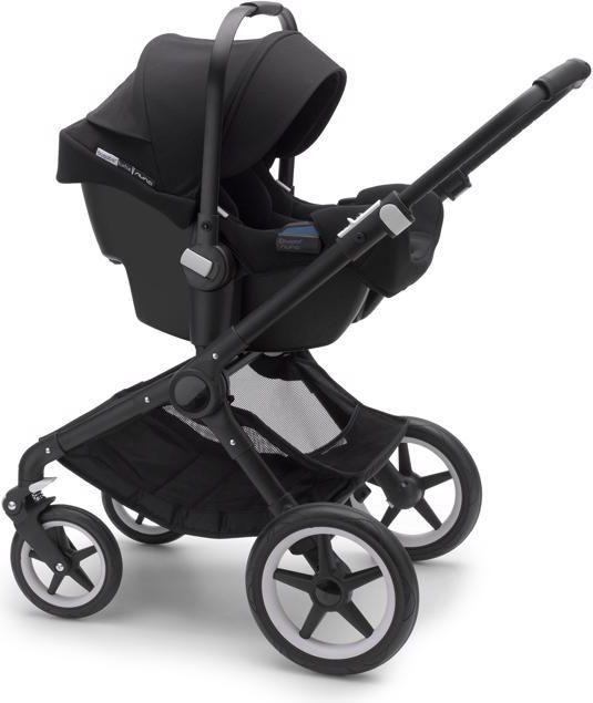 BUGABOO Bee 6 complete Black/Black-Black + korba, autosedačka, Isofix základna, adaptéry - obrázek 15