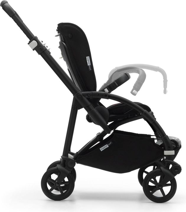 BUGABOO Bee 6 complete ALU/Grey-Grey Melange + hluboká korba, autosedačka, adaptéry na autosedačku - obrázek 9
