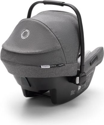 BUGABOO Bee 6 complete ALU/Grey-Grey Melange + hluboká korba, autosedačka, adaptéry na autosedačku - obrázek 19