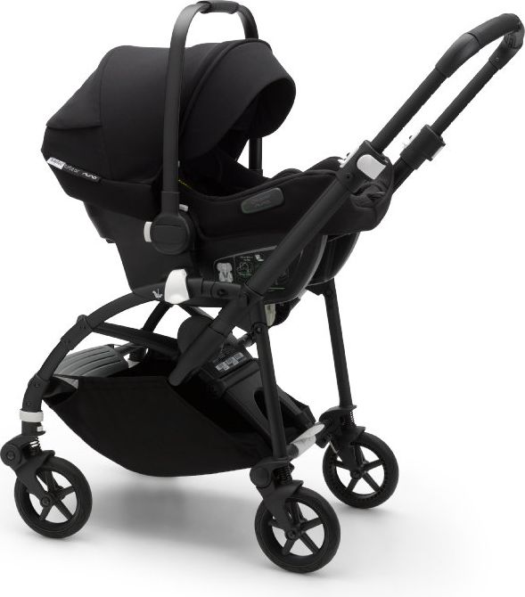BUGABOO Bee 6 complete Black/Black-Black + hluboká korba, autosedačka, adaptéry na autosedačku - obrázek 15