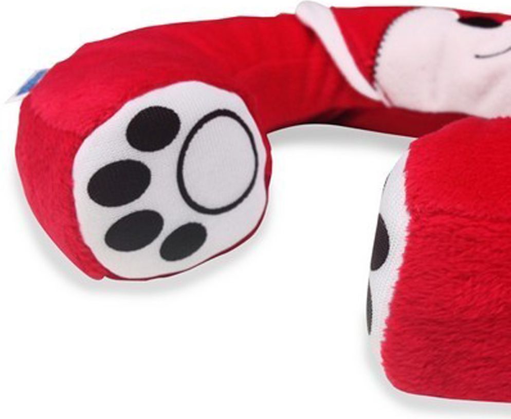 TRUNKI Polštářek cestovní nákrčník červený 2r+ - obrázek 4