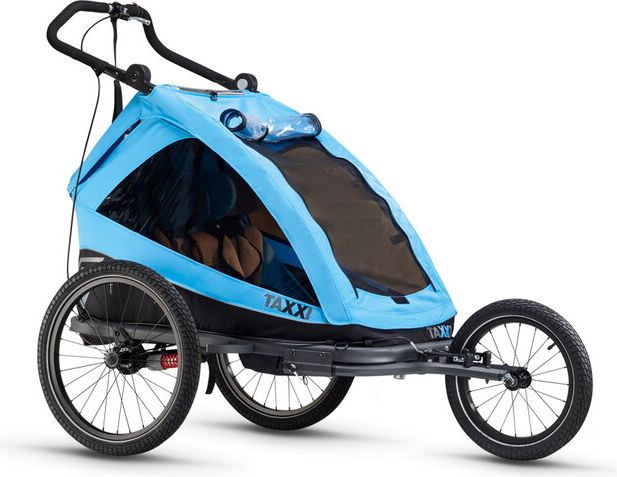 S’COOL TaXXi Elite 2 Cyklovozík modrý - obrázek 1