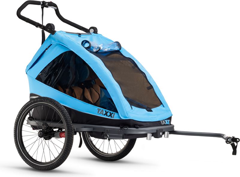 S’COOL TaXXi Elite 2 Cyklovozík modrý - obrázek 6