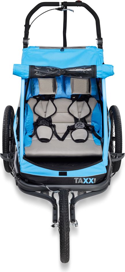 S’COOL TaXXi Elite 2 Cyklovozík modrý - obrázek 10