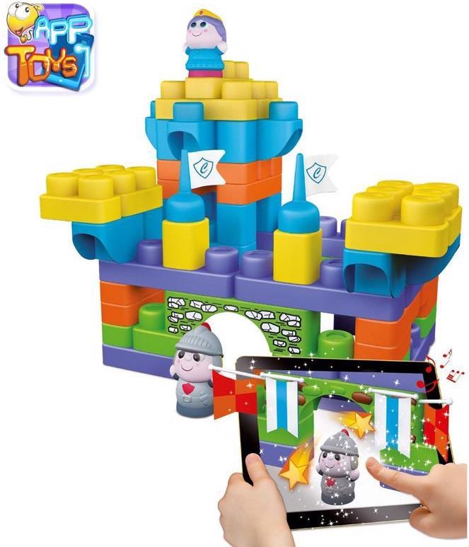 CHICCO Hračka stavebnice App Toys 70 ks - Hrad 1+ - obrázek 5