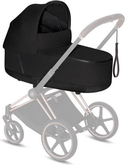 CYBEX Kočárek Priam podvozek Matt Black + lux carry cot Plus Stardust Black 2021 - obrázek 8