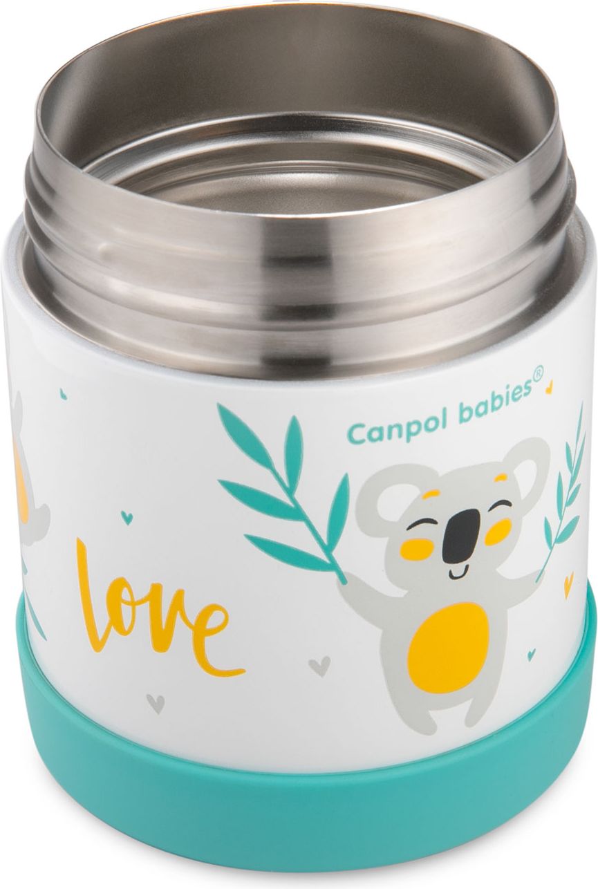CANPOL BABIES Termoska na jídlo Exotic animals 300 ml - obrázek 4