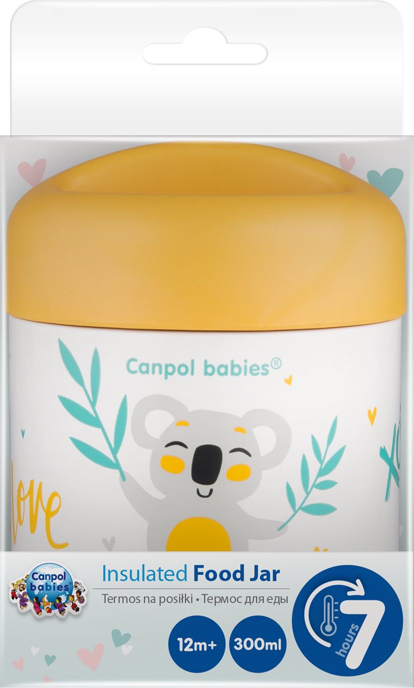 CANPOL BABIES Termoska na jídlo Exotic animals 300 ml - obrázek 7