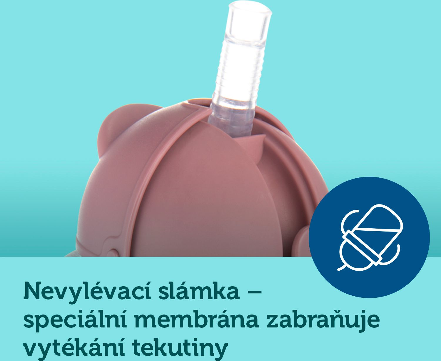 CANPOL BABIES Hrneček nevylévací se slámkou a závažím 270 ml Bonjour Paris růžový, 6m+ - obrázek 11
