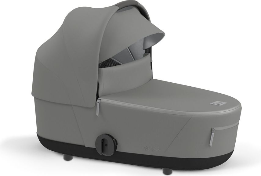 CYBEX Kočárek Mios 3.0 Chrome Black, seat pack, lux carry cot Soho Grey - obrázek 13