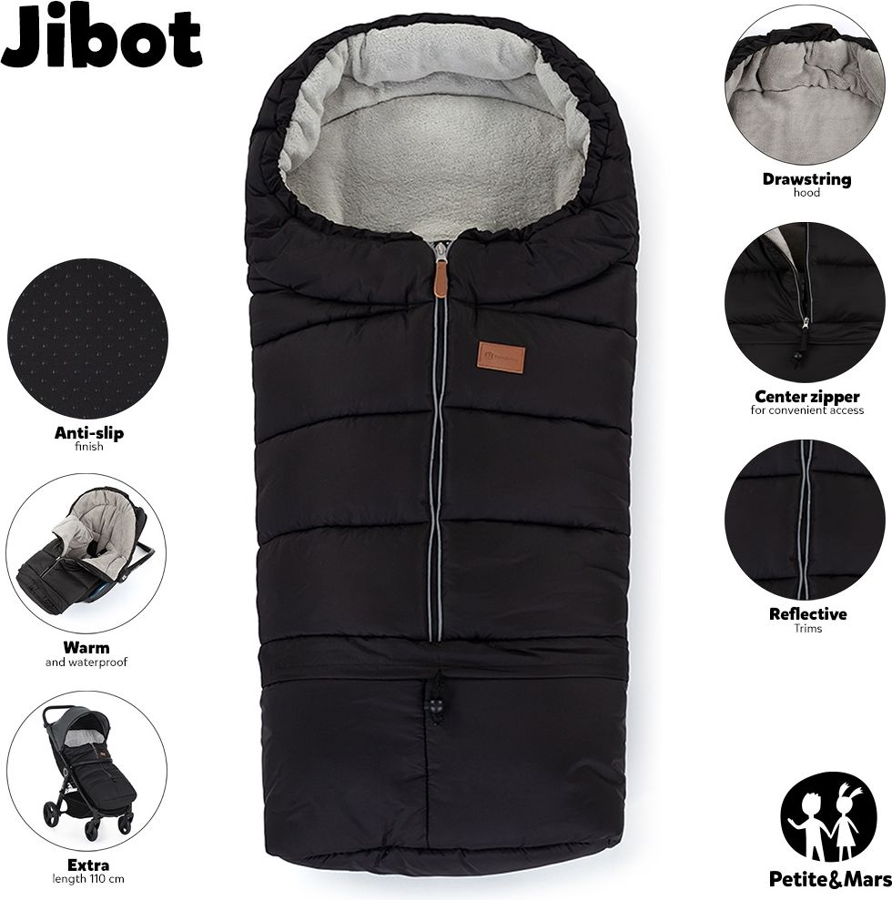 PETITE&MARS Fusak nastavitelný 3v1 Jibot Pale Eucalypt - obrázek 3