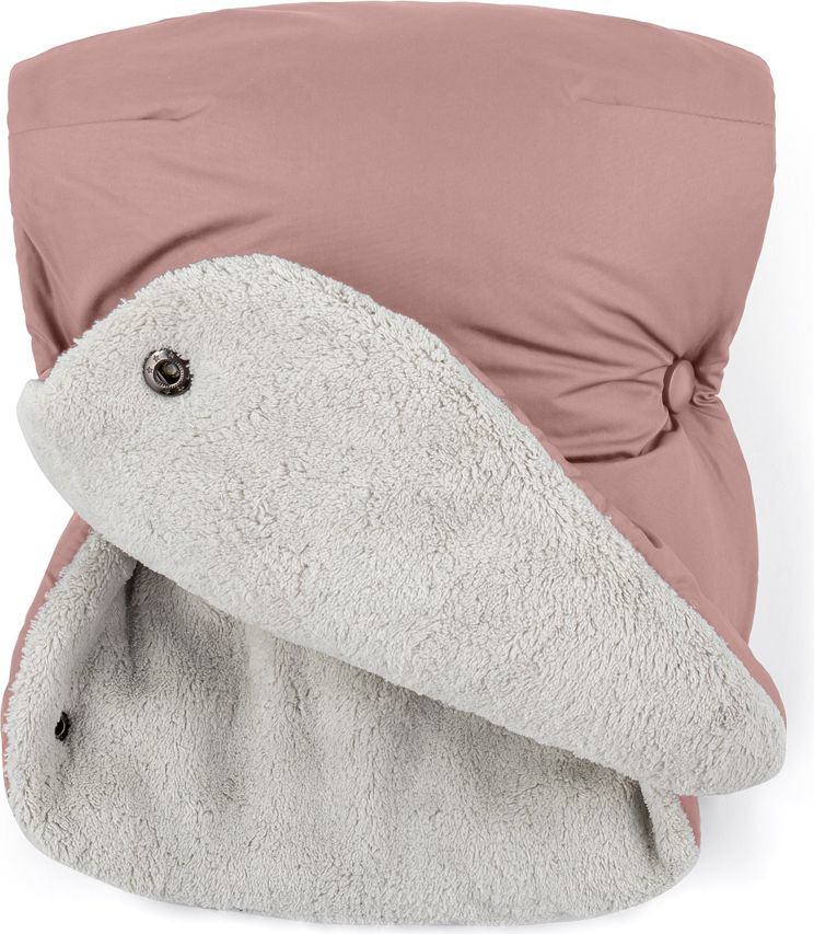PETITE&MARS Rukávník / rukavice Jasie na kočárek Dusty Pink - obrázek 3