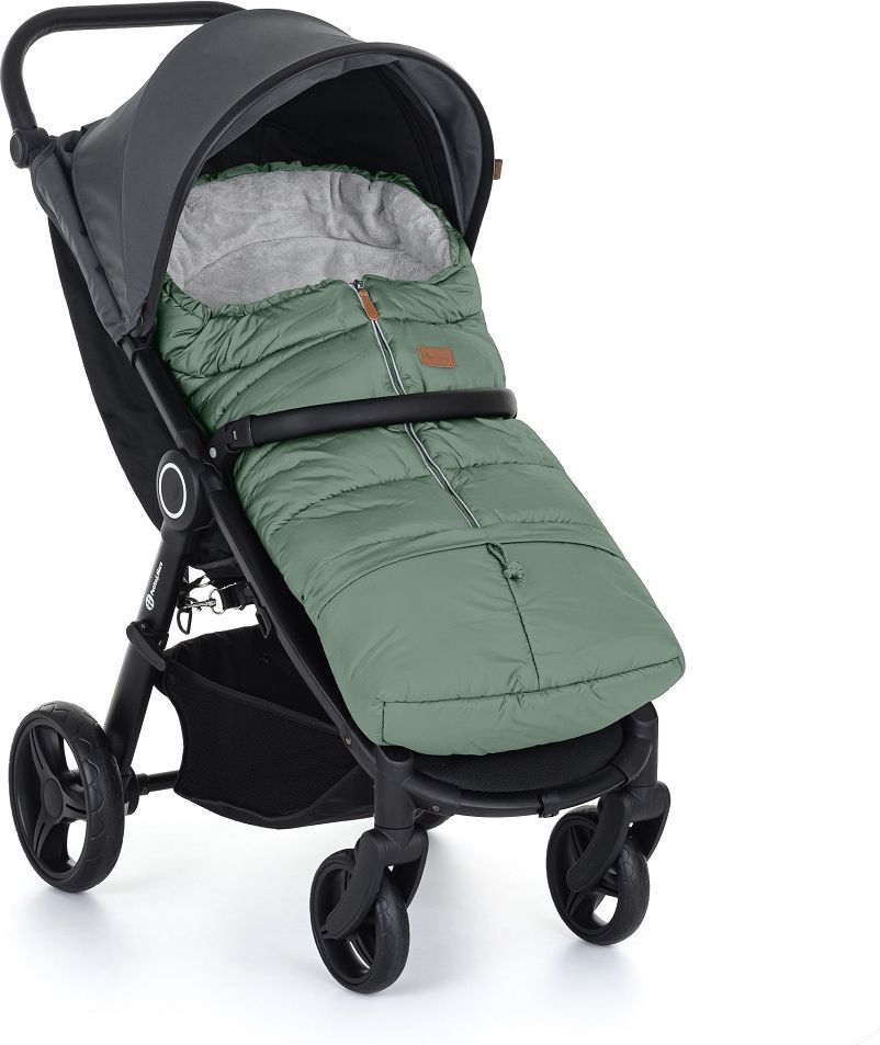PETITE&MARS Set zimní fusak Jibot 3v1 + rukavice na kočárek Jasie Pale Eucalypt - obrázek 3