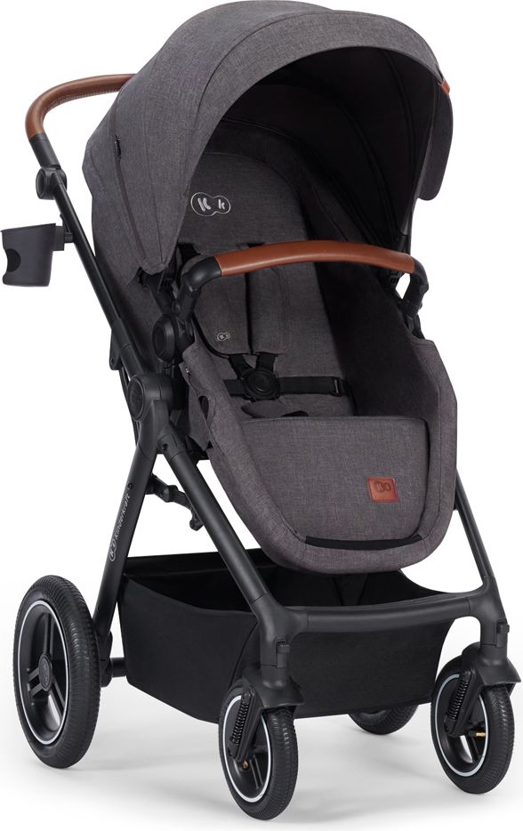 KINDERKRAFT Kočárek kombinovaný B-tour Lite 3v1 Dark Grey - obrázek 6