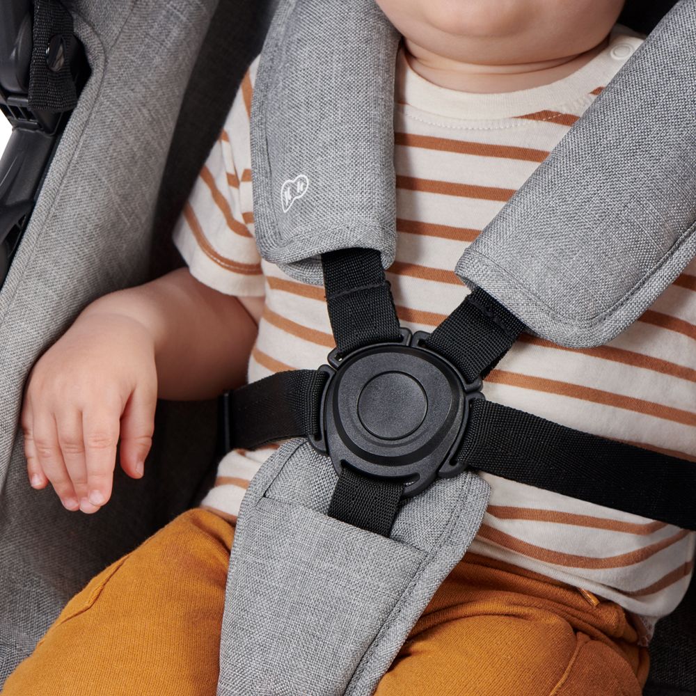 KINDERKRAFT Kočárek kombinovaný B-tour Lite 3v1 Dark Grey - obrázek 37