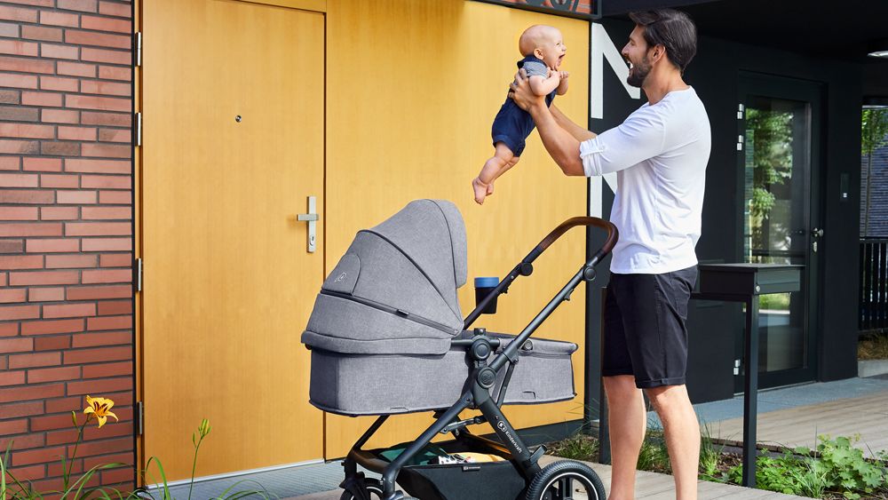 KINDERKRAFT Kočárek kombinovaný B-tour Lite 3v1 Dark Grey - obrázek 40