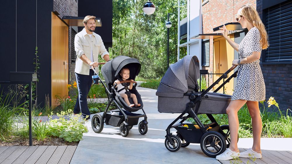 KINDERKRAFT Kočárek kombinovaný B-tour Lite 3v1 Dark Grey - obrázek 41