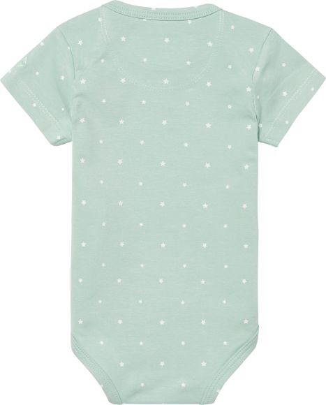 NOPPIES Body dětské Sevilla Grey Mint vel. 68 - obrázek 2