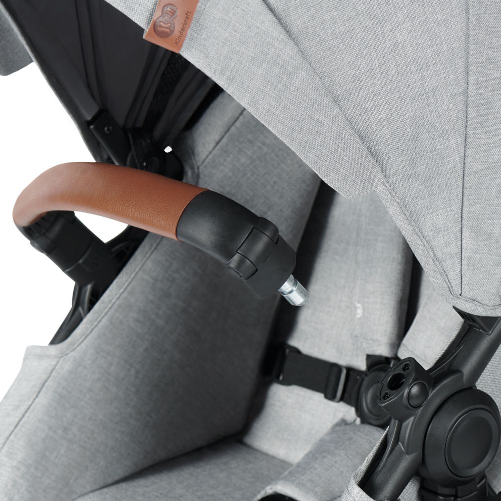 KINDERKRAFT Kočárek kombinovaný B-tour Lite 3v1 Light Grey - obrázek 24