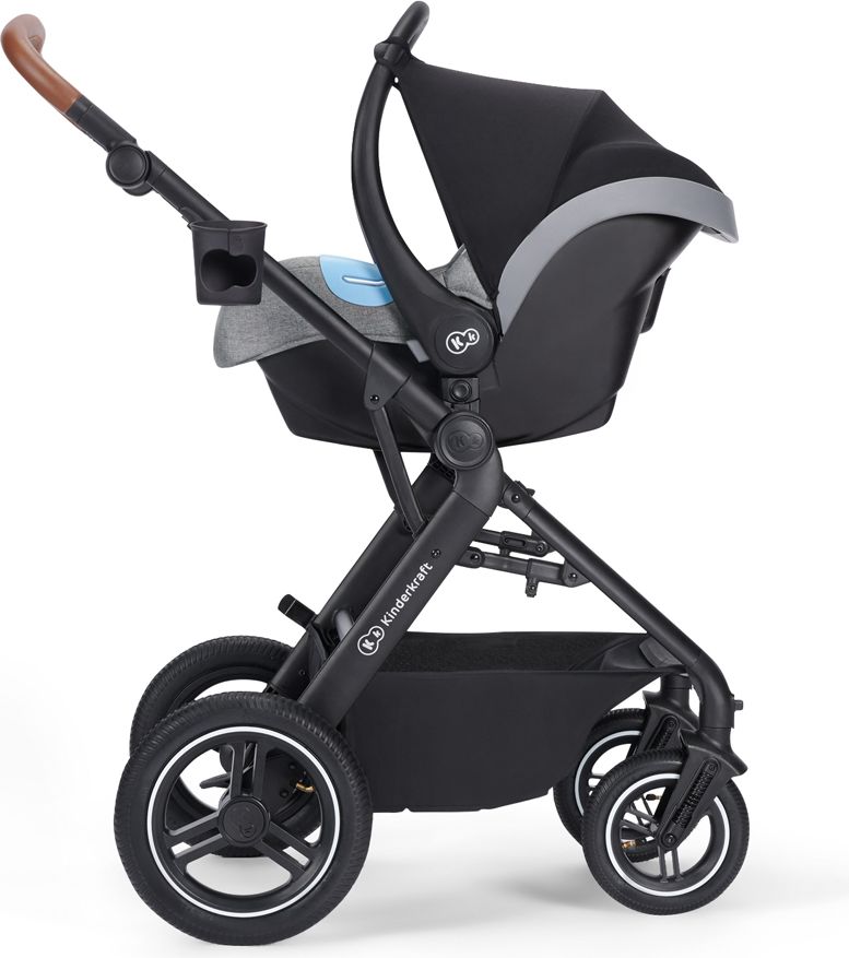 KINDERKRAFT Kočárek kombinovaný B-tour Lite 3v1 Black - obrázek 10