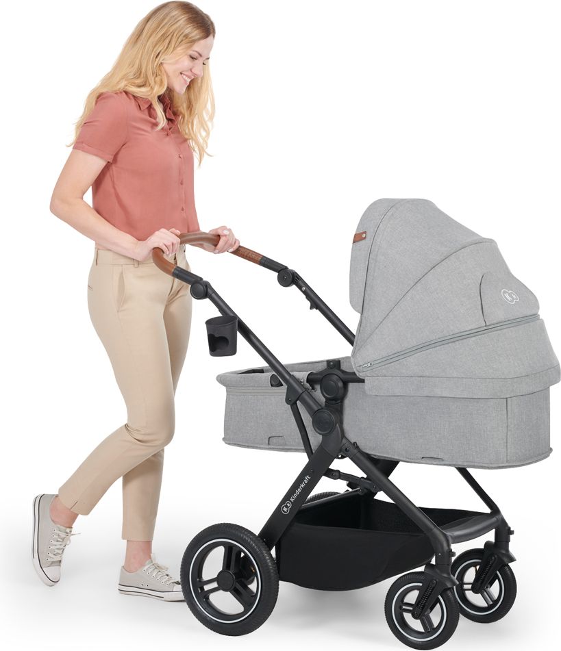 KINDERKRAFT Kočárek kombinovaný B-tour Lite 3v1 Black - obrázek 14