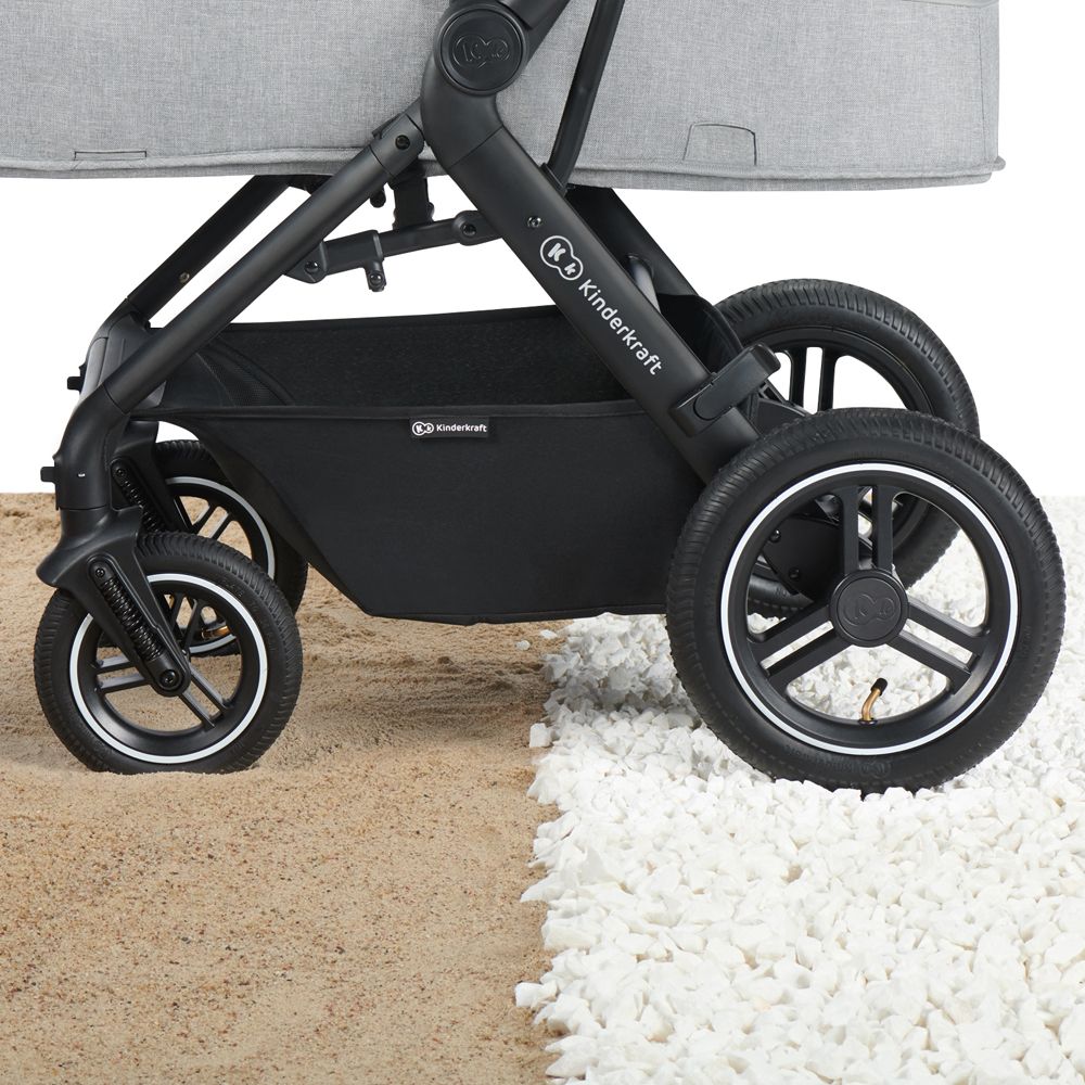 KINDERKRAFT Kočárek kombinovaný B-tour Lite 3v1 Black - obrázek 19