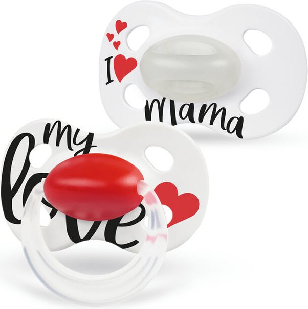 MEDELA Baby dudlík Day&Night 0-6m 2 ks - obrázek 1