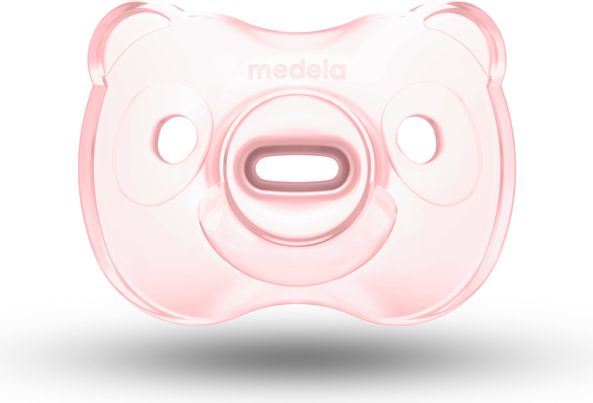 MEDELA Baby dudlík měkký celosilikonový Girl 6-18m 2 ks - obrázek 3