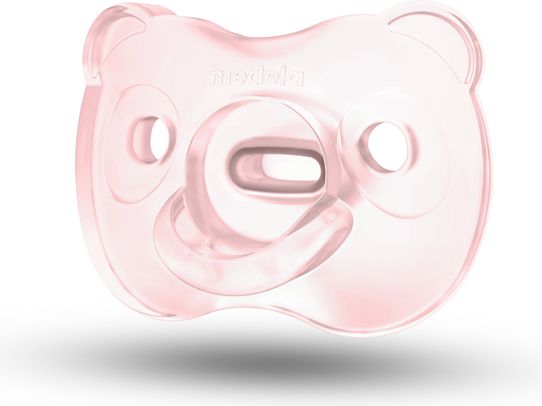 MEDELA Baby dudlík měkký celosilikonový Girl 6-18m 2 ks - obrázek 4