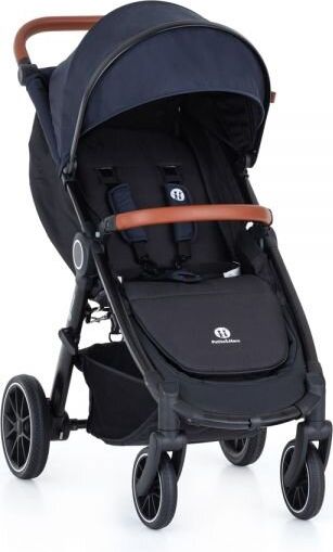 PETITE&MARS Kočárek Street+ Air Black Anthracite Blue Complete + stříška letní Street+ Summer Silver - obrázek 2