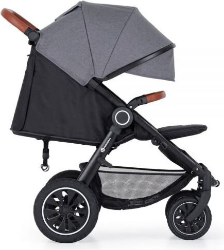 PETITE&MARS Kočárek Street+ Air Oak Ultimate Grey Complete + stříška letní na Street+ Summer Silver - obrázek 3