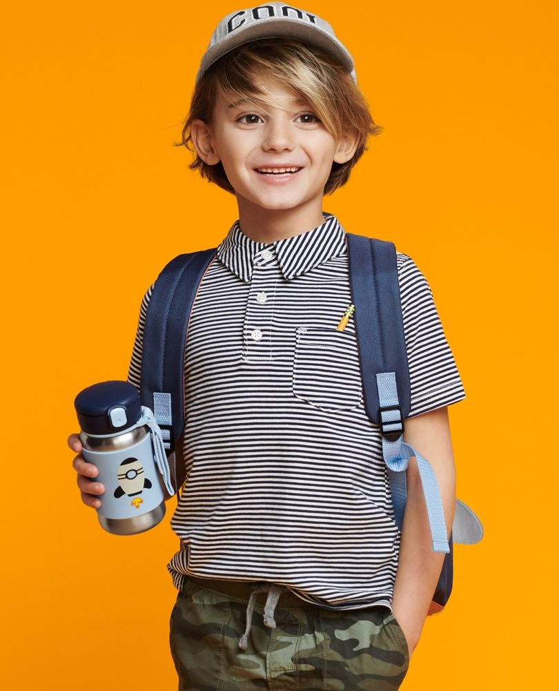 SKIP HOP Spark Style Láhev s brčkem na vodu nerez Raketa 12 m+ - obrázek 6
