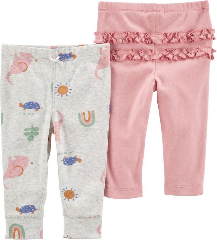 CARTER'S Tepláky Pink&Grey holka LBB 2ks 6m - obrázek 1