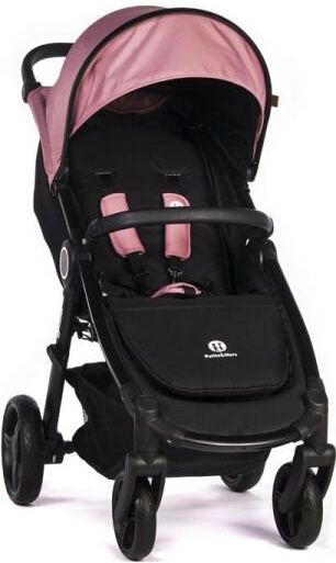 PETITE&MARS Kočárek Street+ Air Black Rose Pink Complete + stříška letní na Street+ Summer Silver - obrázek 3