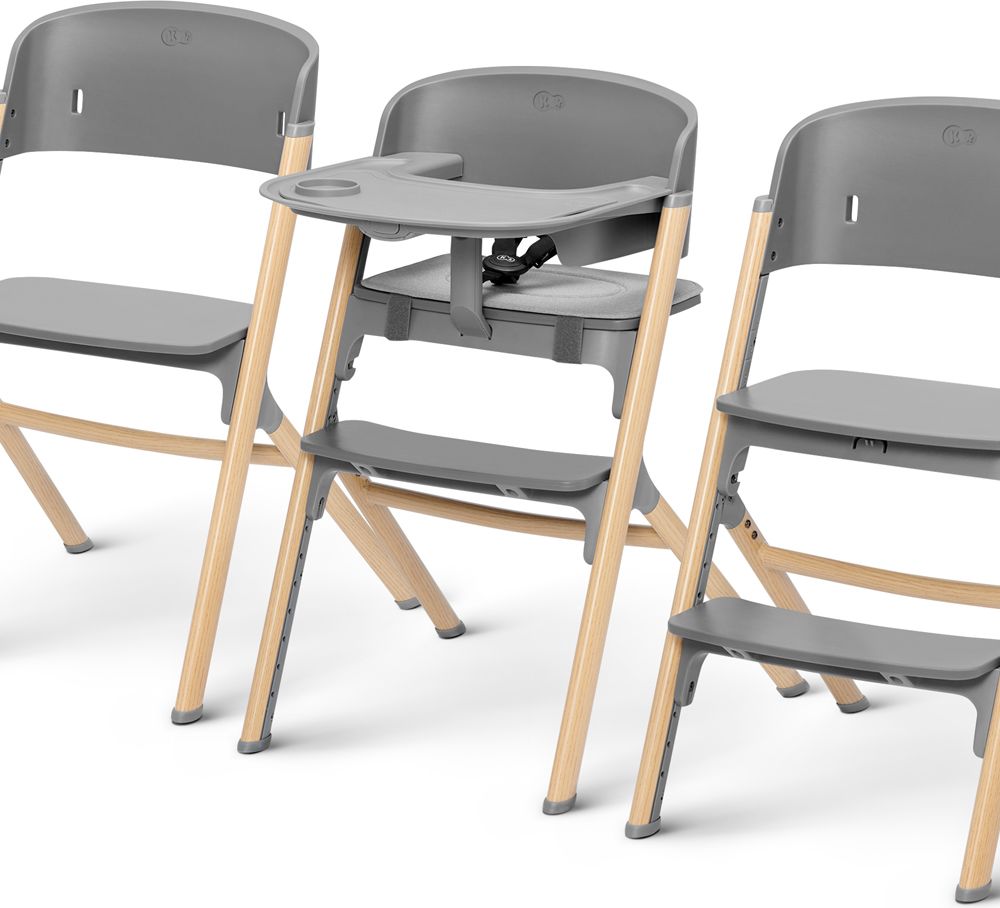 KINDERKRAFT Židlička jídelní Igee Wood - obrázek 6