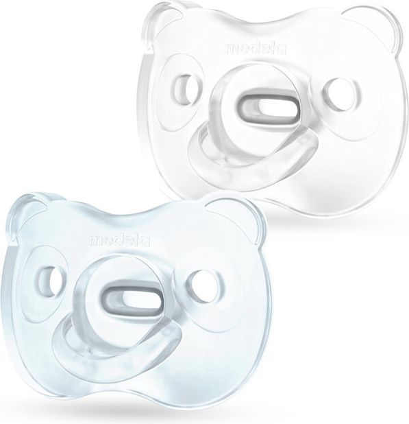 MEDELA Baby dudlík měkký celosilikonový Boy 0-6m 2 ks - obrázek 1