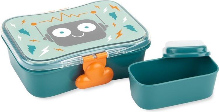 SKIP HOP Spark Style Krabička na svačinu 700 ml Robot 3+ - obrázek 1