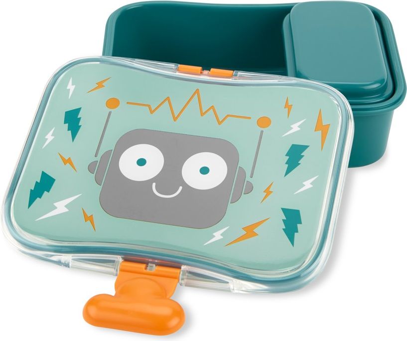 SKIP HOP Spark Style Krabička na svačinu 700 ml Robot 3+ - obrázek 2