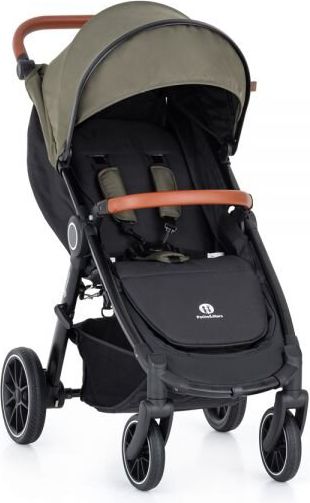 PETITE&MARS Kočárek Street+ Air Black Mature Olive Complete + stříška letní Street+ Summer Silver - obrázek 2