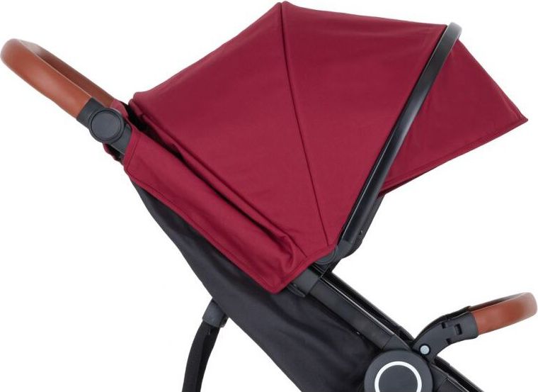 PETITE&MARS Kočárek Street+ Air Oak Deep Ruby Complete + stříška letní na Street+ Summer Silver - obrázek 7