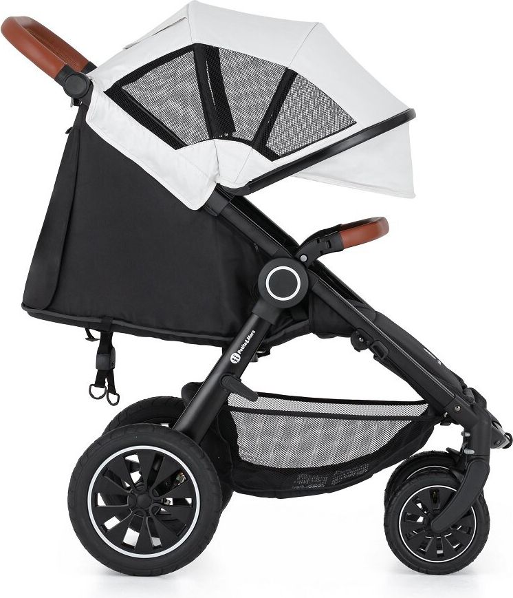 PETITE&MARS Kočárek Street+ Air Oak Deep Ruby Complete + stříška letní na Street+ Summer Silver - obrázek 16