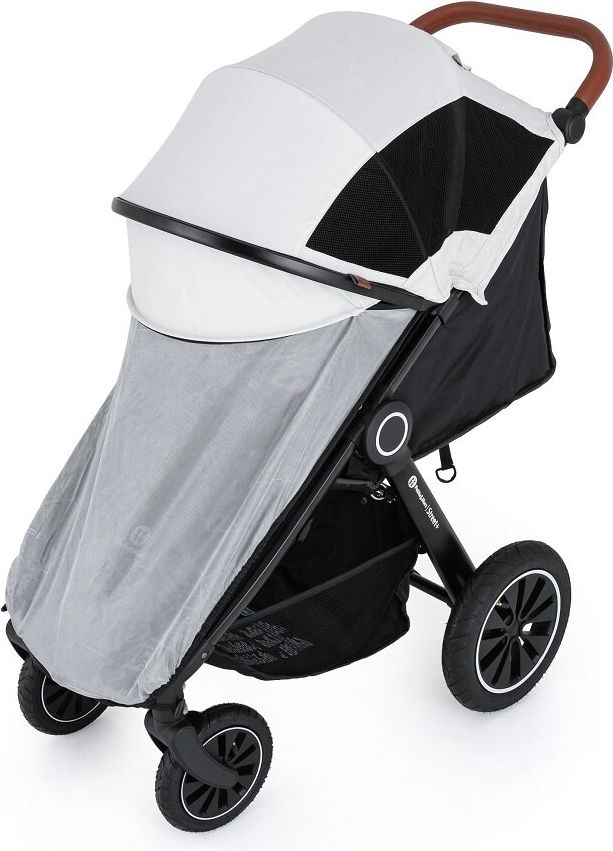 PETITE&MARS Kočárek Street+ Air Oak Deep Ruby Complete + stříška letní na Street+ Summer Silver - obrázek 20