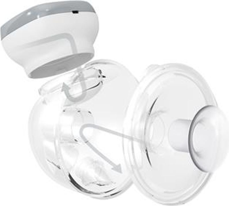 BABYONO Odsávačka mateřského mléka elektrická handsfree Shelly - obrázek 6
