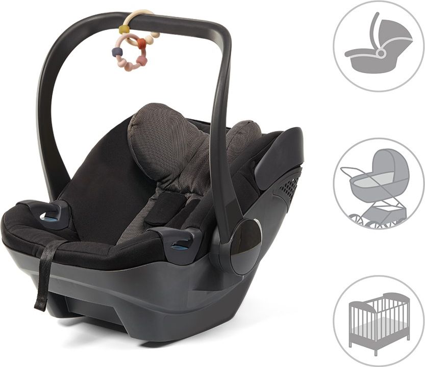BABYONO Kousátko silikonové kroužky 3 ks Link 3m+ - obrázek 3
