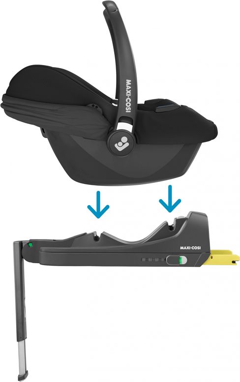 Maxi-Cosi Cabriofix I-Size 2022 Essential Black - obrázek 3
