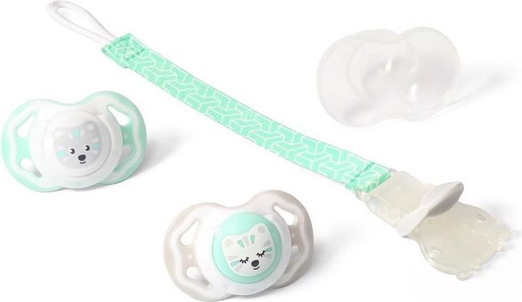 BABYONO Klip na dudlík 0 m+ zelený - obrázek 3