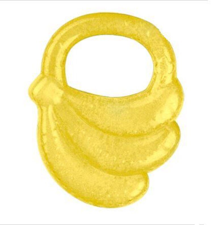 BABYONO Kousátko chladící banán - žlutá - obrázek 1