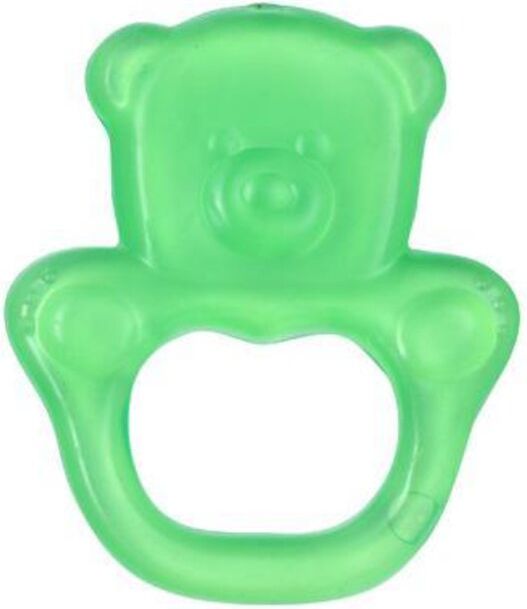 BABYONO Kousátko chladící medvěd- zelená - obrázek 1