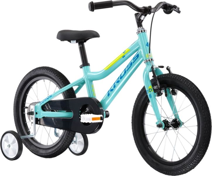 Kross Mini 4.0 16" - model 2022 Aquamarine / Blue / Lime Glossy - obrázek 2